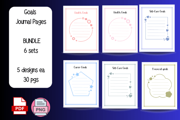 Download Printable Journal Pages Goals PDF PNGS7. - Printable journal pages Collection
