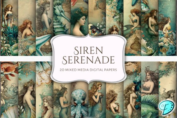 Download Siren Serenade Printable Journal Pages - Printable journal pages Collection